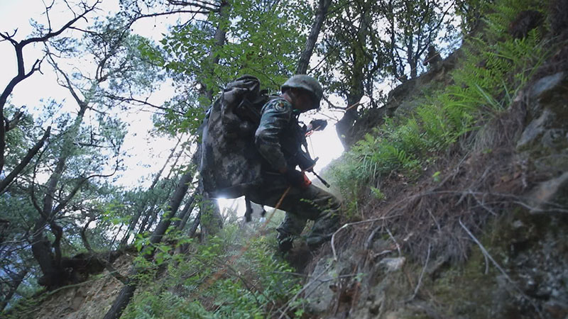 下斷崖、過沼澤 兵哥版“荒野求生”你敢挑戰(zhàn)嗎？