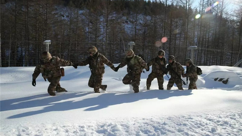 新春走軍營丨雪域邊關(guān)，深山里的“鴨綠江畔第一哨”