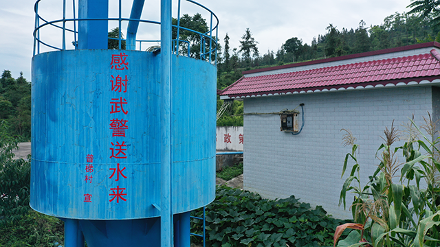 河水上山，普梯舊貌換新顏